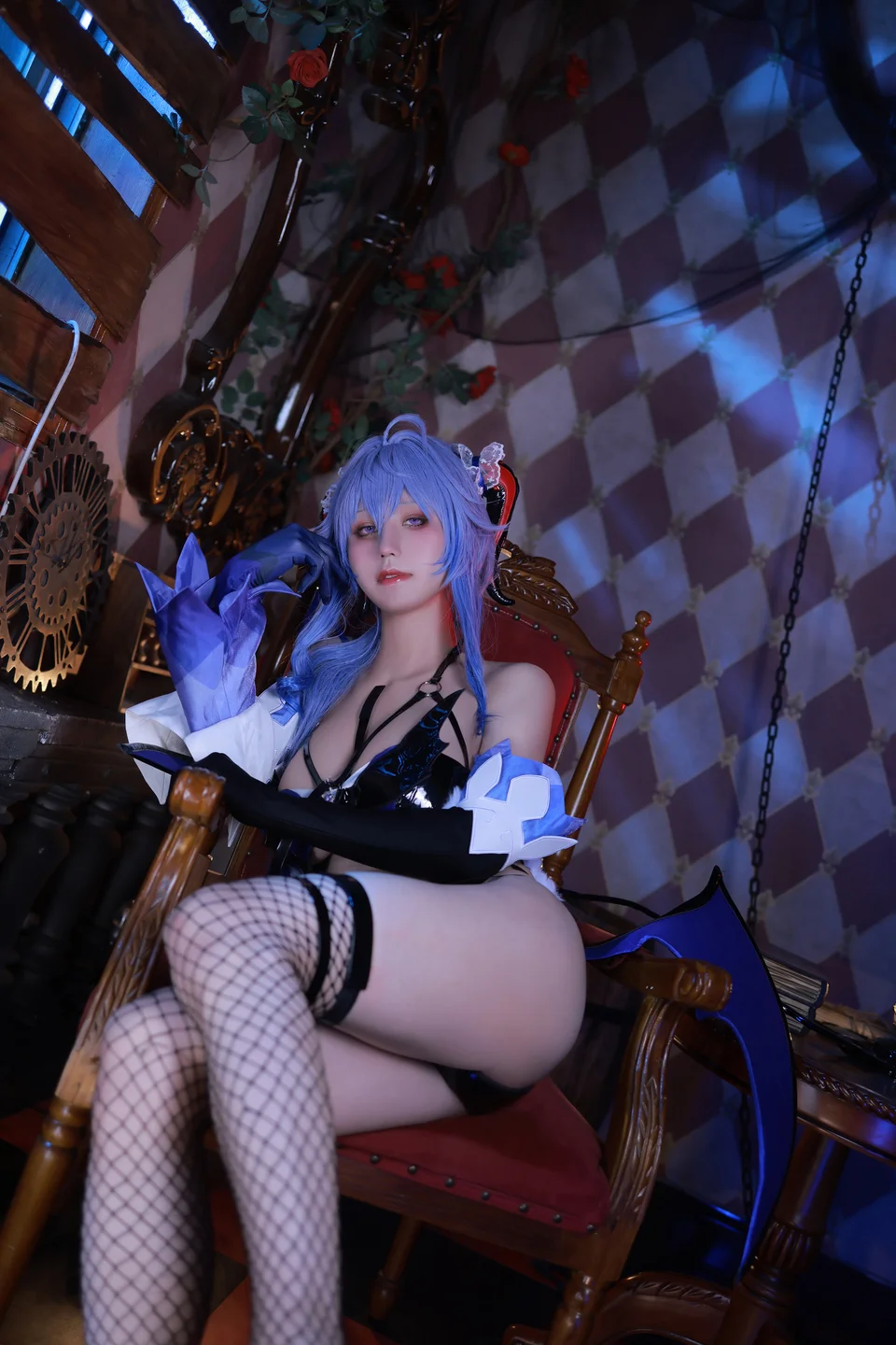 桜满三时 - No.010 魅魔甘雨 [130P-1.22GB] tg@simisebaisi 【丝足阁】012.webp